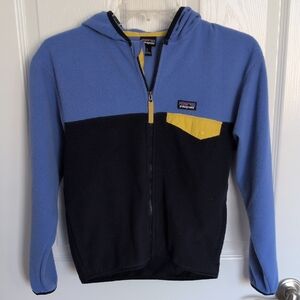 Patagonia Kids Micro D Snap-T Hooded Fleece Jacket - L/12